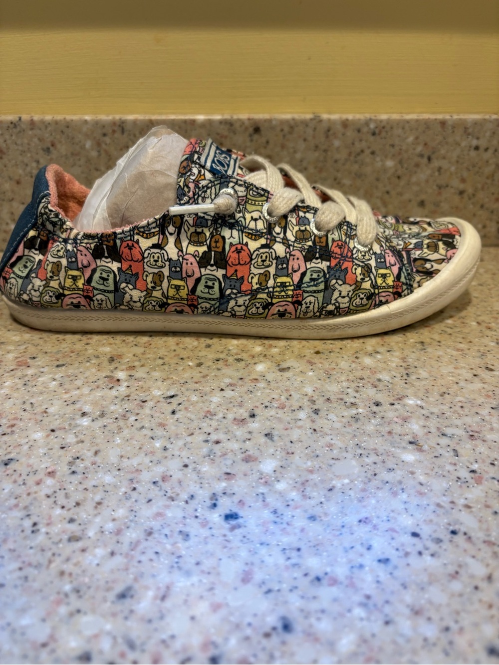 Skechers BOBS Beach Bingo - Rovers Rally Sneakers, Size 8